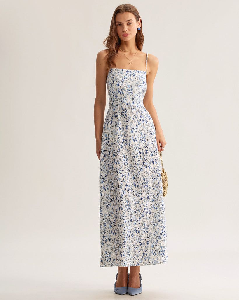 Women's Woven Polyester Long Dress Dresses - RIHOAS