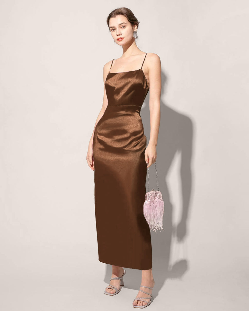 Women's Woven Polyester Long Dresses Dresses - RIHOAS
