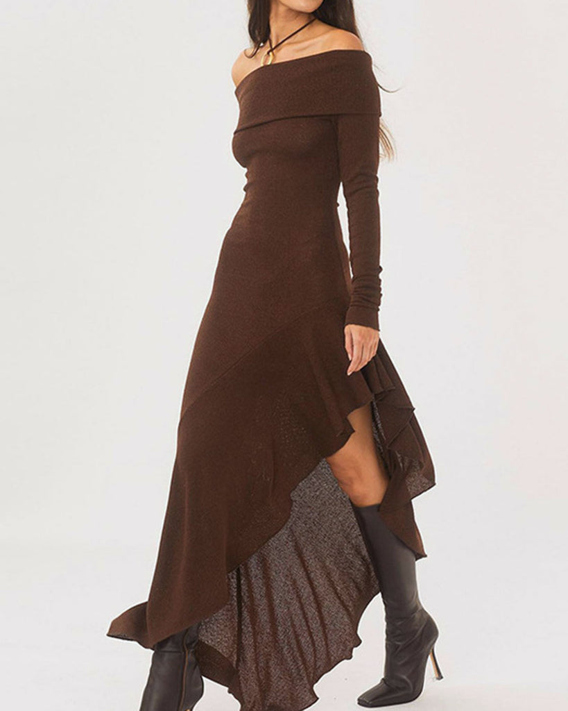 Women's Woven Polyester Long Dresses Dresses - RIHOAS