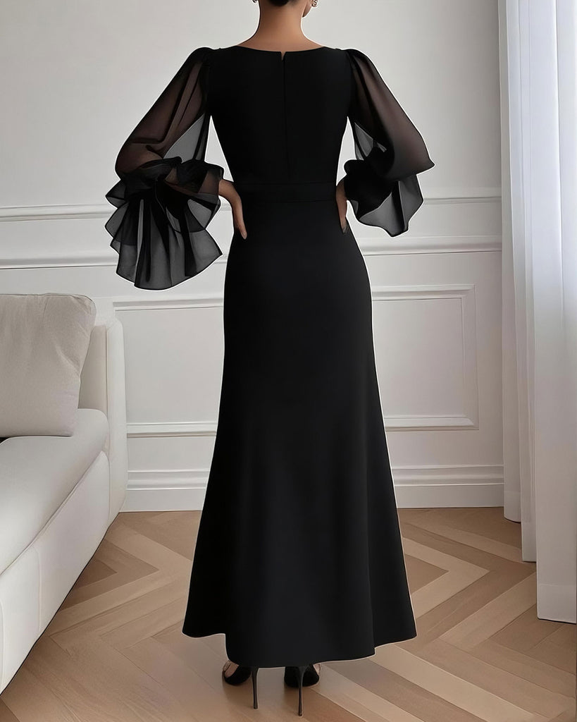 Women's Woven Polyester Long Dresses Dresses - RIHOAS