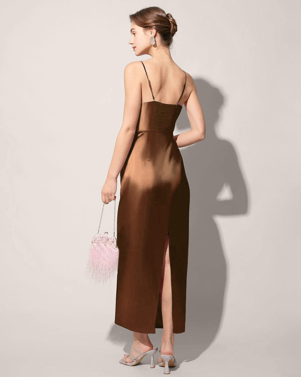 Women's Woven Polyester Long Dresses Dresses - RIHOAS