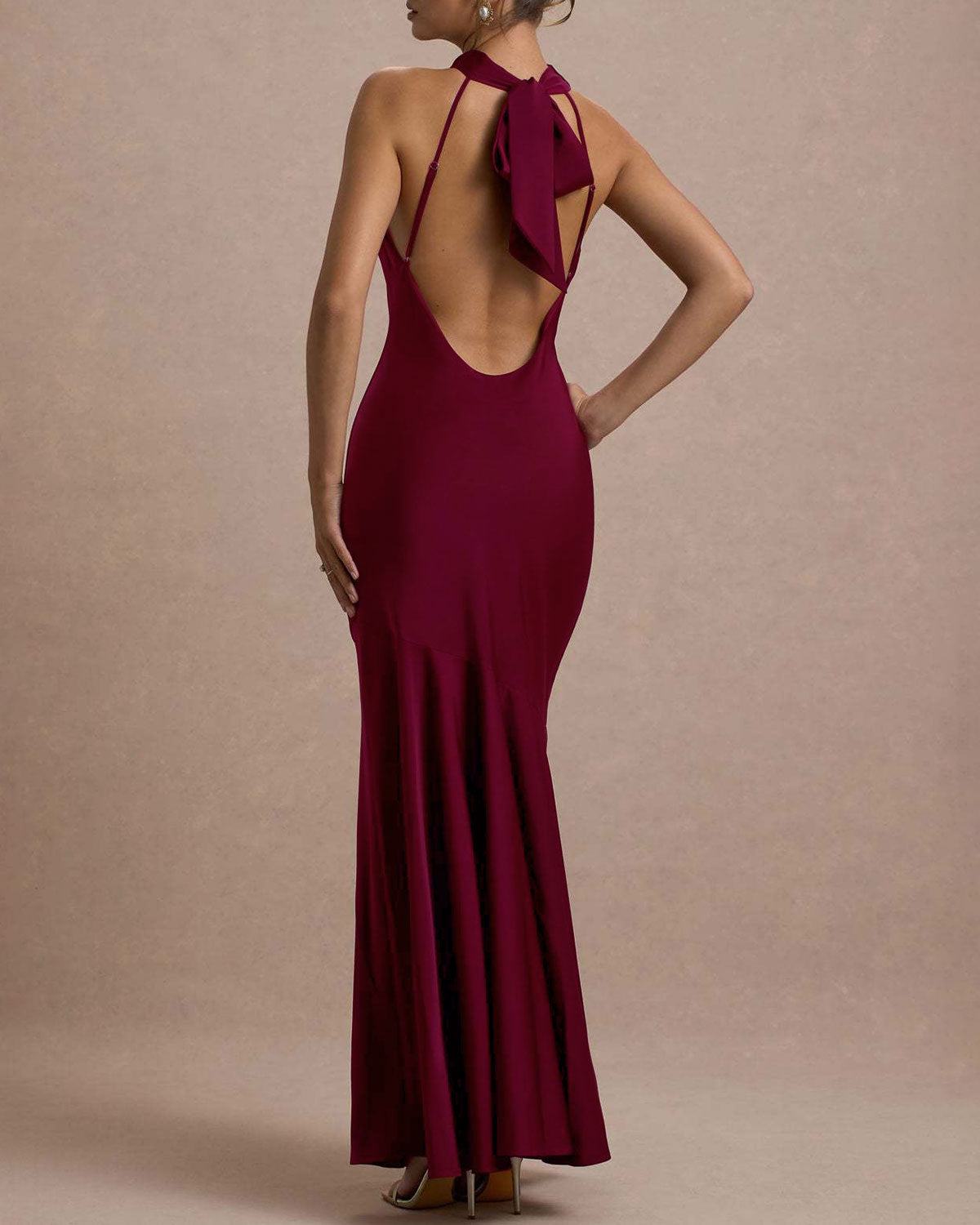 Women's Woven Polyester Maxi Dress Dresses - RIHOAS