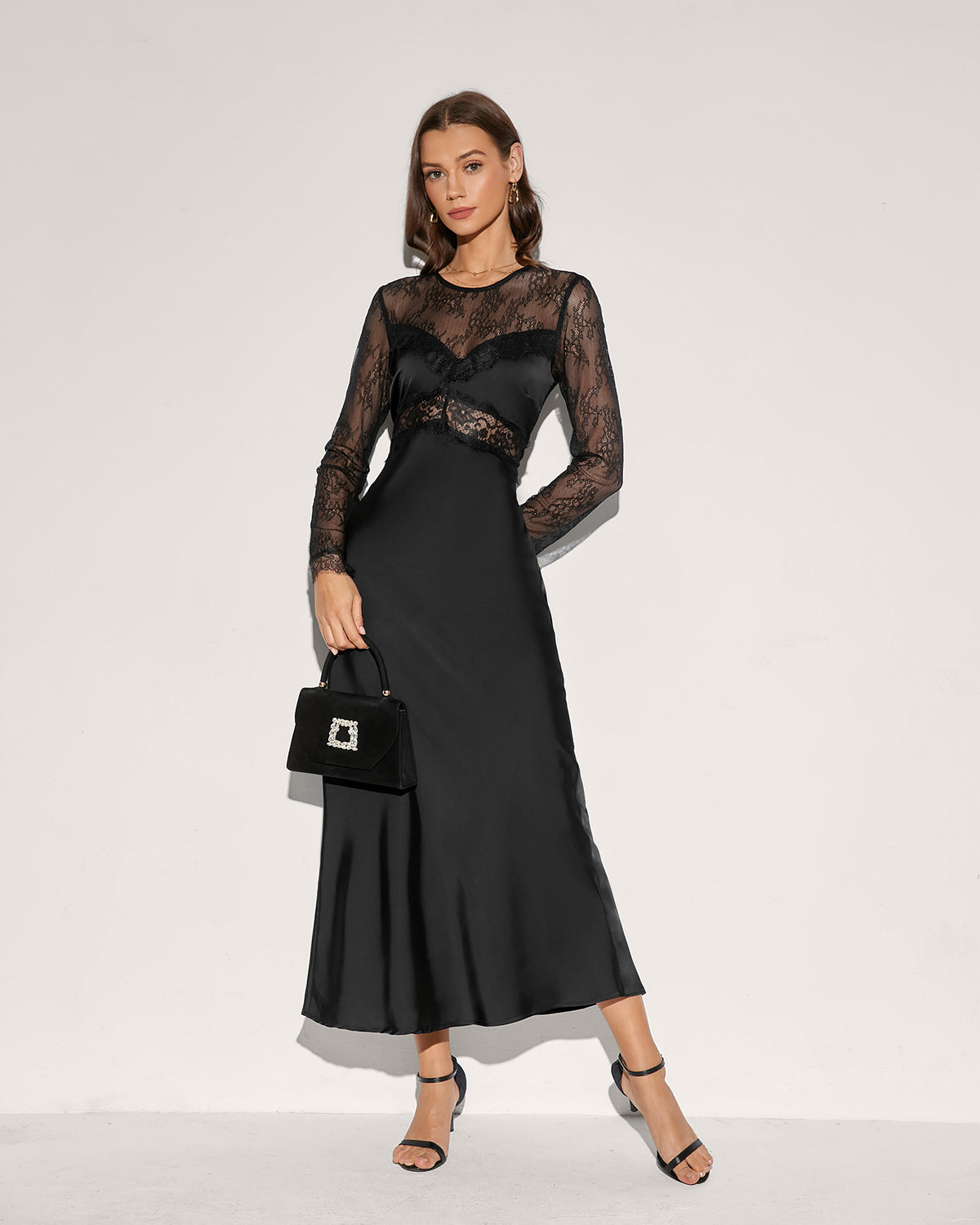 Women's Woven Polyester Maxi Dress Dresses - RIHOAS