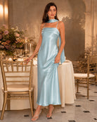 Women's Woven Polyester Maxi Dress Dresses - RIHOAS