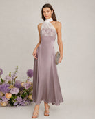 Women's Woven Polyester Maxi Dress Dresses - RIHOAS