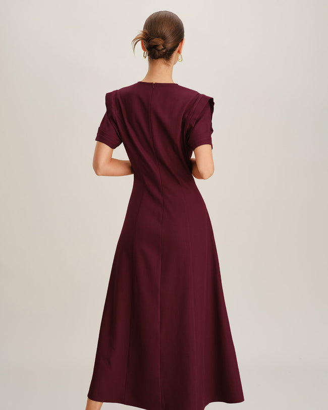 Women's Woven Polyester Maxi Dress Dresses - RIHOAS