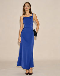 Women's Woven Polyester Maxi Dress Dresses - RIHOAS