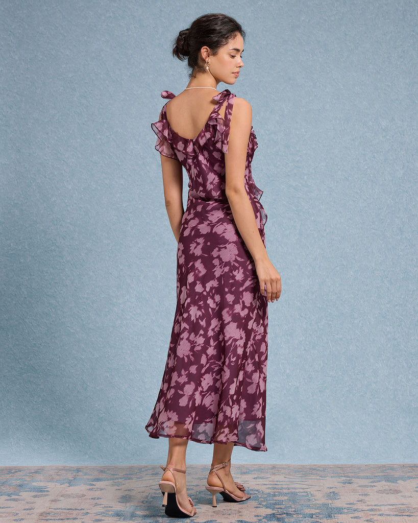 Women's Woven Polyester Maxi Dress Dresses - RIHOAS
