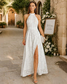Women's Woven Polyester Maxi Dress Dresses - RIHOAS