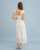 Women's Woven Polyester  Maxi Dress Dresses - RIHOAS