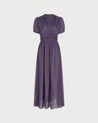 Women's  Woven Polyester  Maxi Dress Dresses - RIHOAS