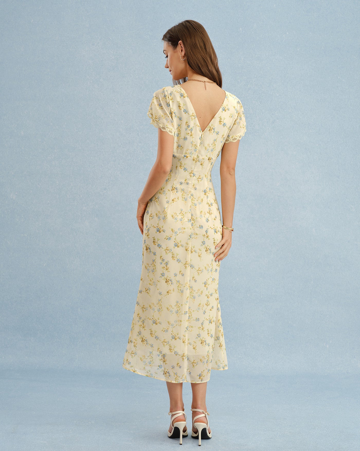 Women's Woven Polyester Maxi Dress Dresses - RIHOAS