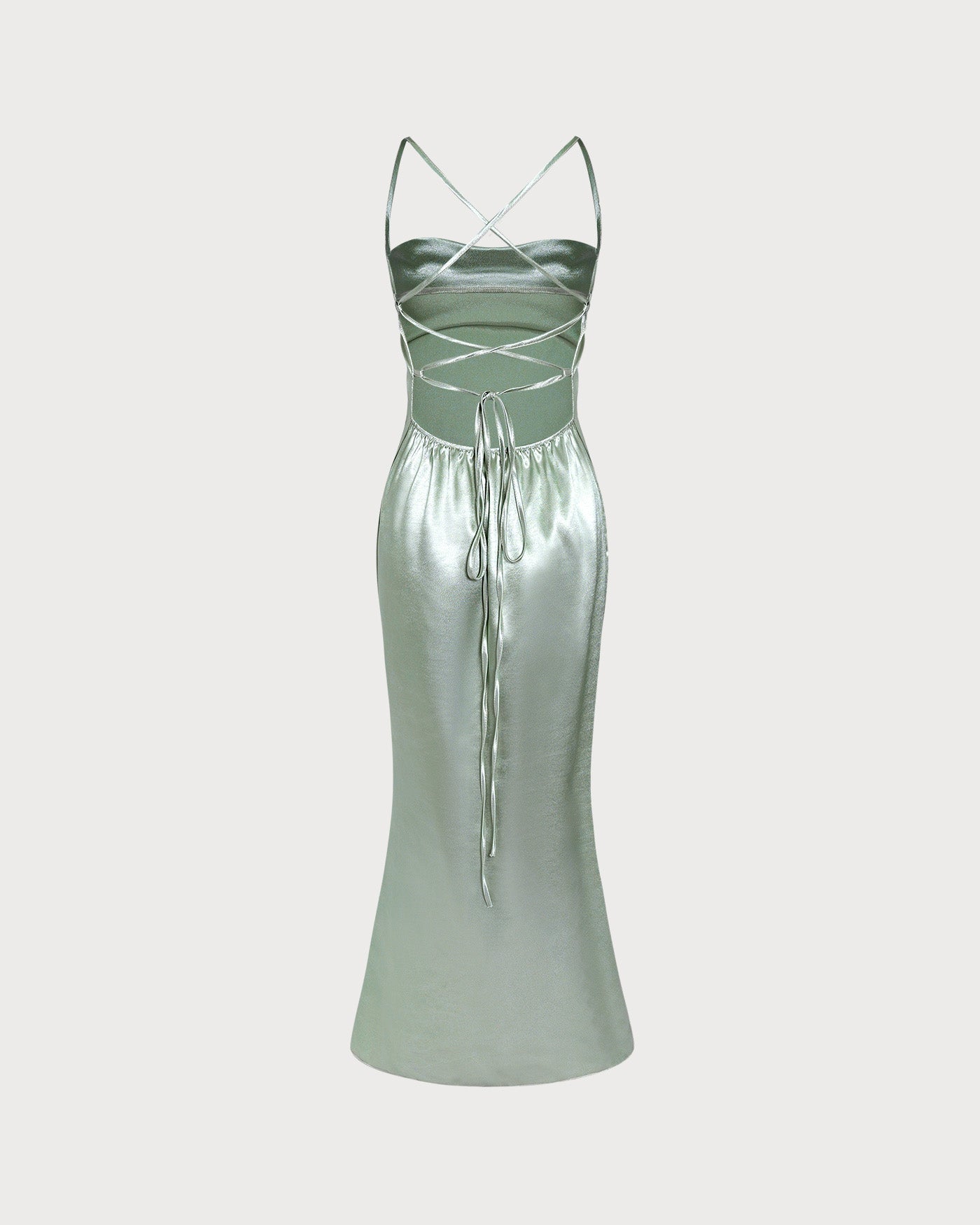 Green X Cross Slip A-Line Maxi Dress & Reviews - Green - Dresses