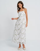 Women's Woven Polyester Maxi Dress Dresses - RIHOAS