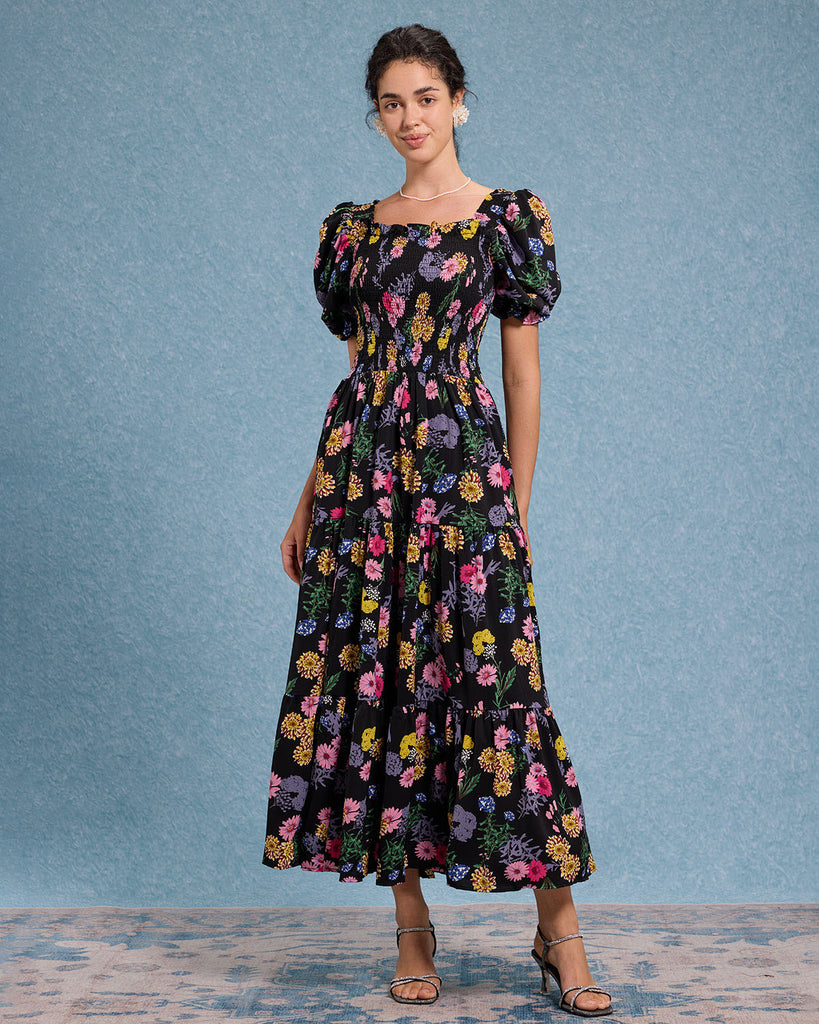 Women's Woven Polyester Maxi Dress Dresses - RIHOAS
