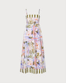 Women's  Woven Polyester Maxi  Dress Dresses - RIHOAS