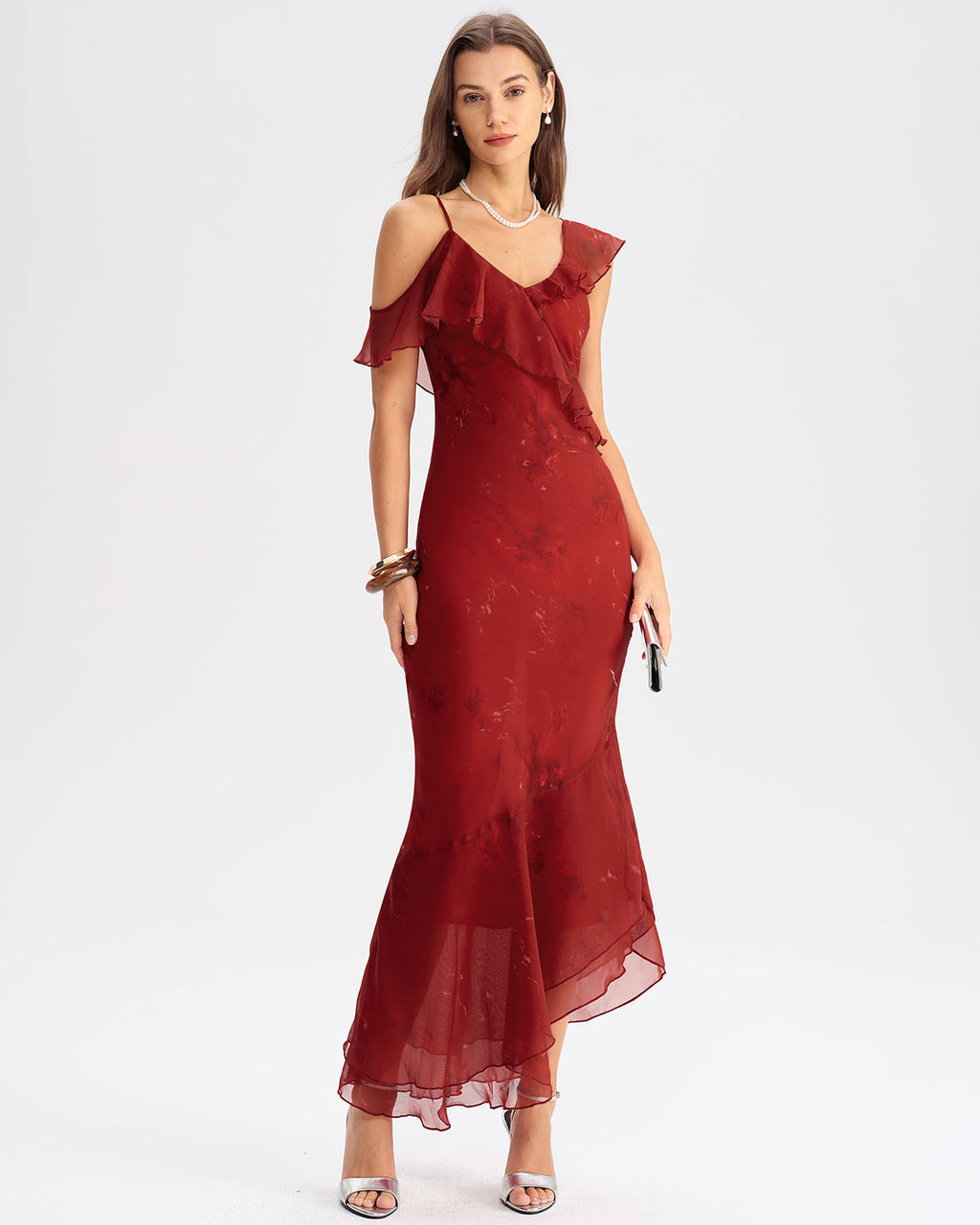 Women's Woven Polyester Maxi Dress Dresses - RIHOAS