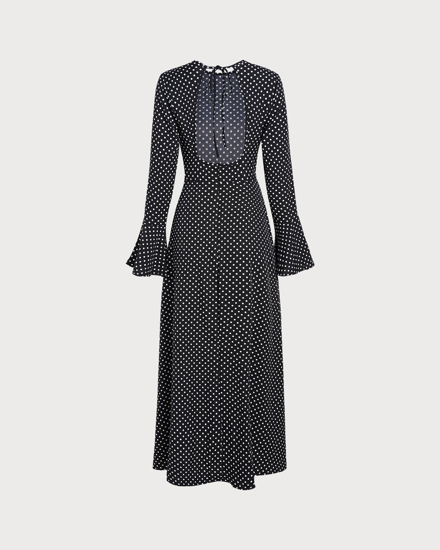 Women's Woven Polyester Maxi Dress - RIHOAS - 05