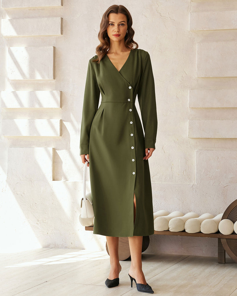 Women's Woven Polyester Maxi Dress Dresses - RIHOAS