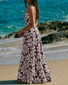 Women's  Woven Polyester  Maxi Dress Dresses - RIHOAS