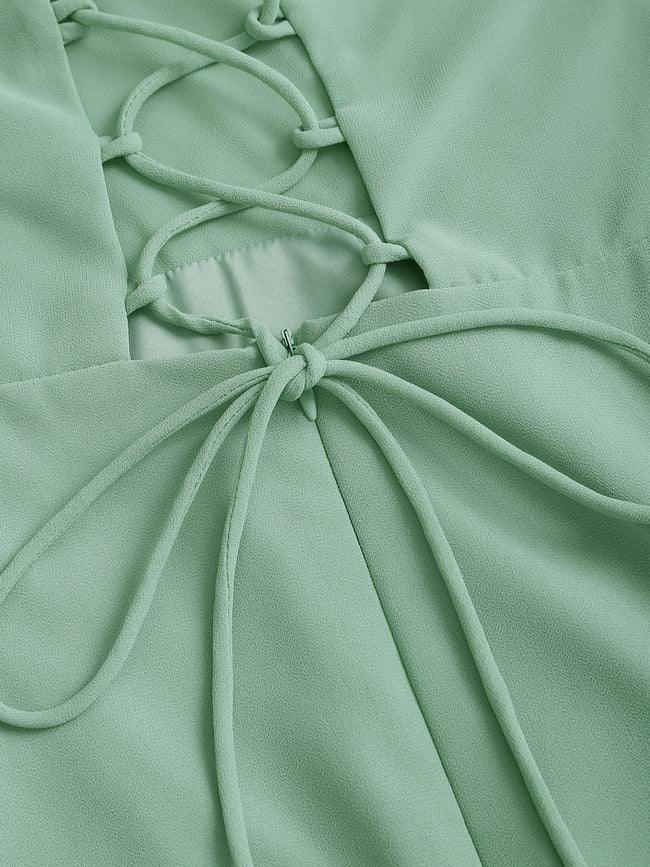 Women's Woven Polyester Maxi Dress Dresses - RIHOAS