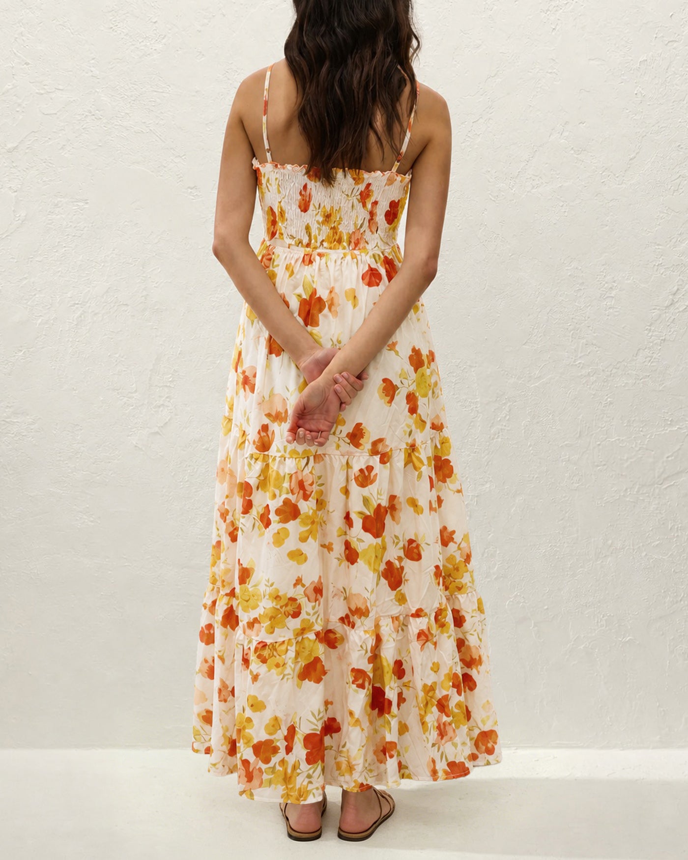 Women's  Woven Polyester Maxi Dress Dresses - RIHOAS
