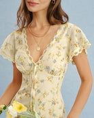 Women's Woven Polyester Maxi Dress Dresses - RIHOAS