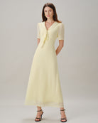 Women's  Woven Polyester Maxi  Dress Dresses - RIHOAS