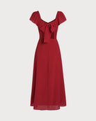 Women's Woven Polyester Maxi Dress Dresses - RIHOAS