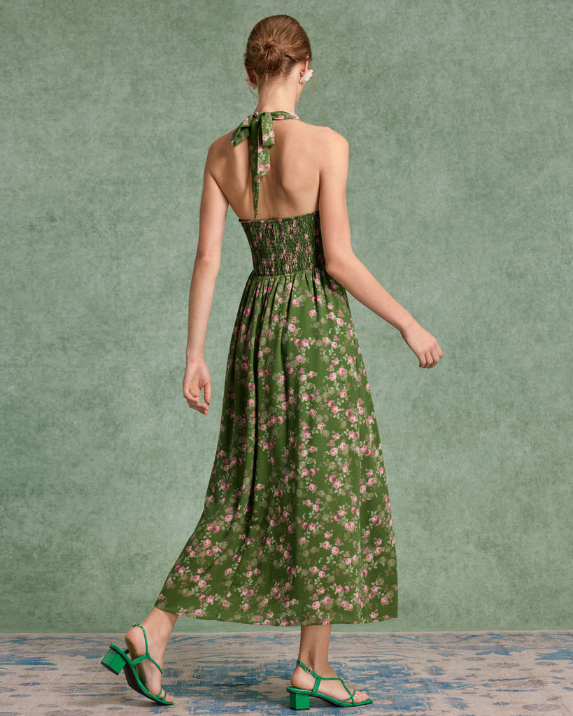 Women's Woven Polyester Maxi Dress Dresses - RIHOAS