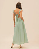Women's Woven Polyester Maxi Dress Dresses - RIHOAS