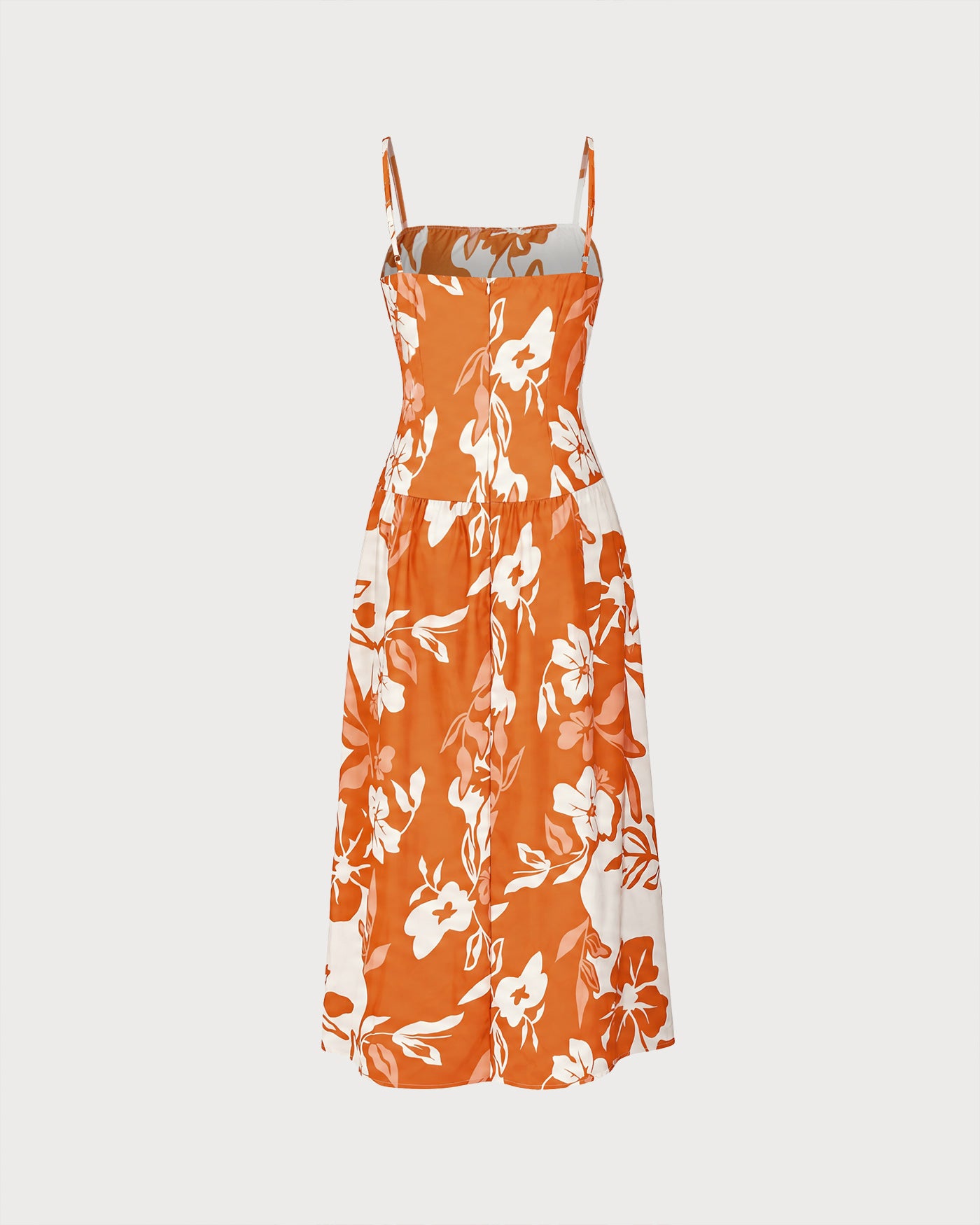 Orange Floral Slip A-Line Maxi Dress & Reviews - Orange - Dresses Orange Floral Slip A-Line Maxi Dress & Reviews - Orange - Dresses