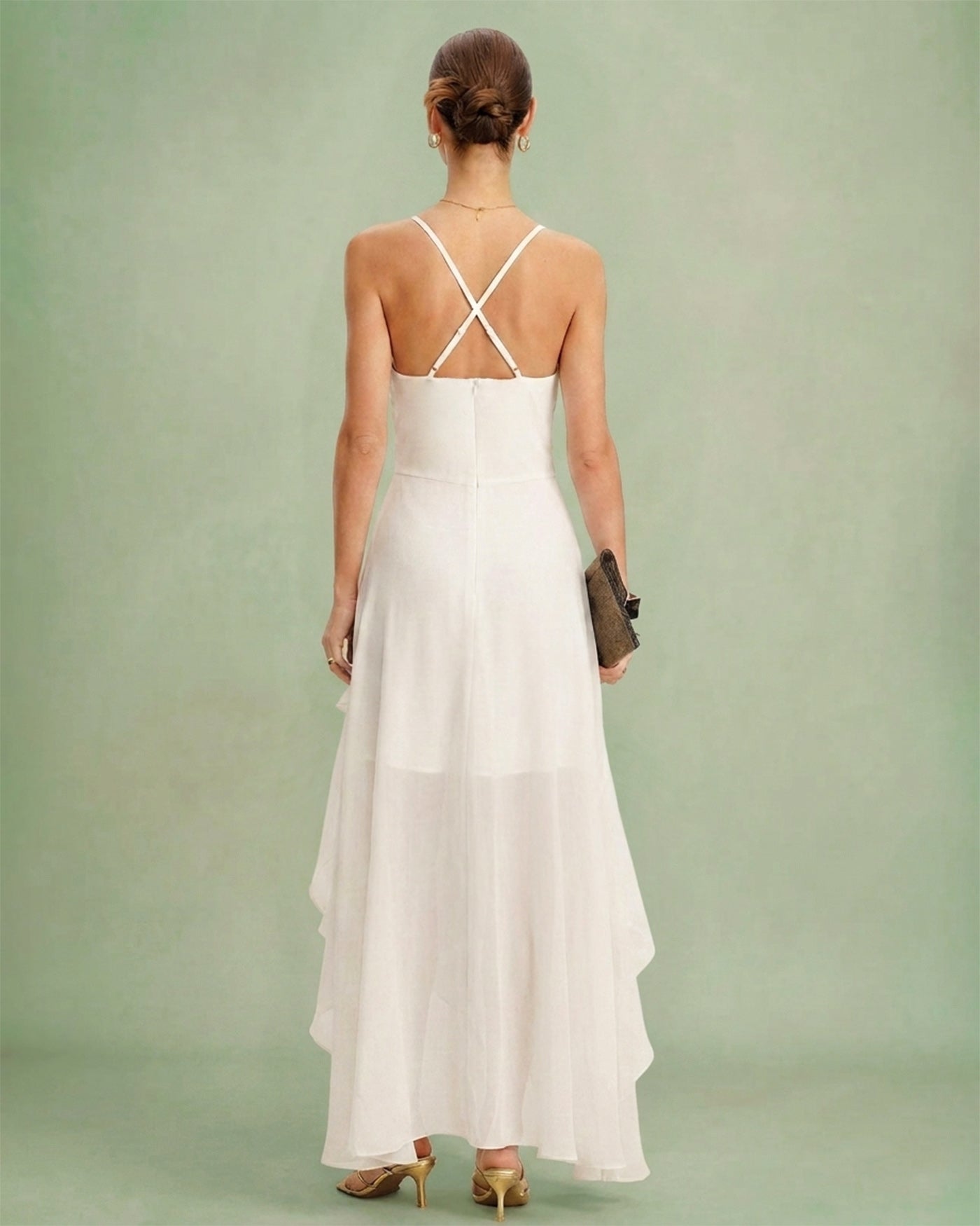 Women's Woven Polyester Maxi Dress Dresses - RIHOAS