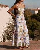 Women's  Woven Polyester Maxi  Dress Dresses - RIHOAS