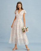 Women's Woven Polyester Maxi Dress Dresses - RIHOAS