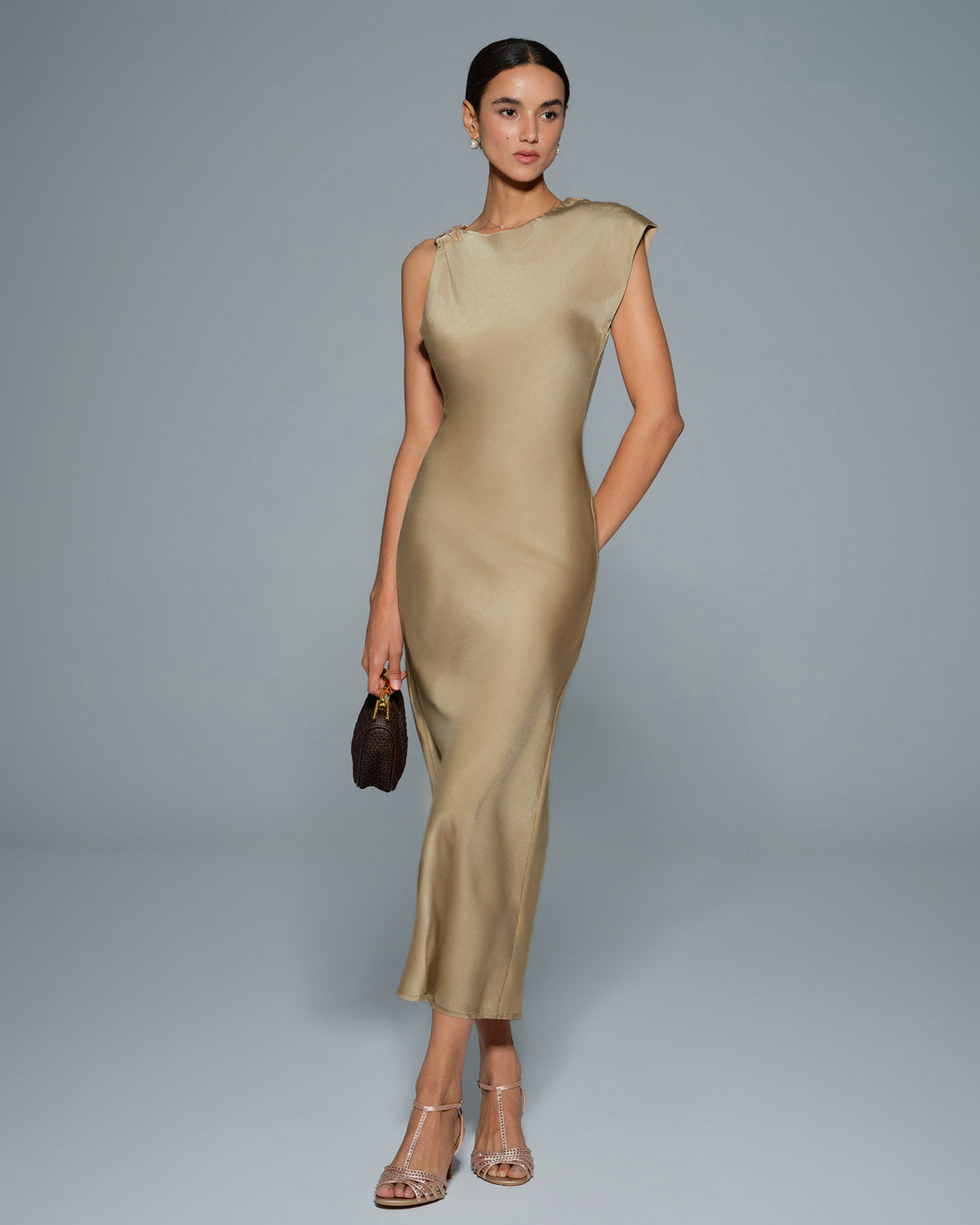 Women's Woven Polyester Maxi Dress Dresses - RIHOAS