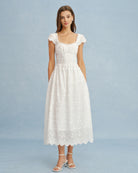 Women's Woven Polyester  Maxi Dress Dresses - RIHOAS