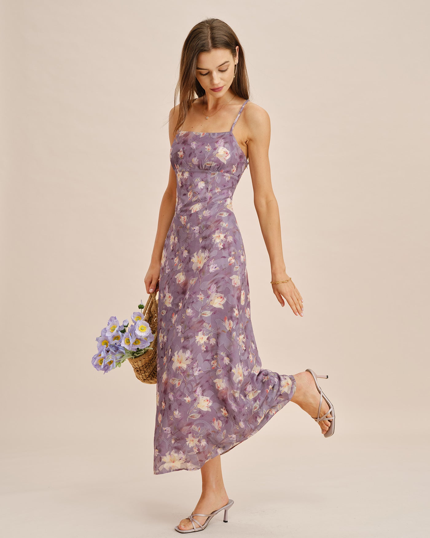 purple maxi dress women Purple X Cross Jacquard Slip Maxi Dress & Reviews - Purple - Dresses
