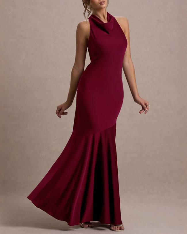 Women's Woven Polyester Maxi Dress Dresses - RIHOAS