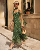 Women's Woven Polyester Maxi Dress Dresses - RIHOAS