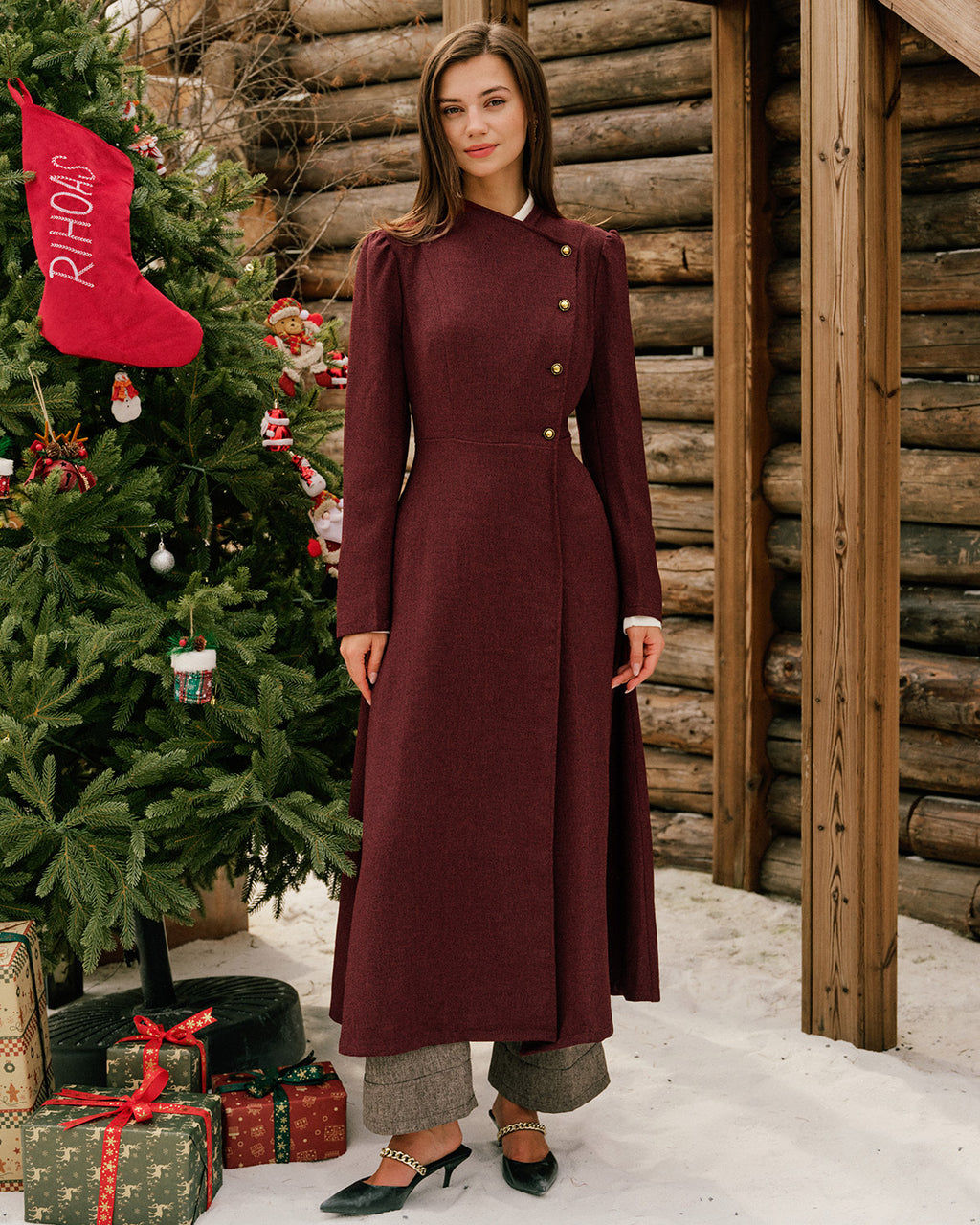 Women's Woven Polyester Maxi Dress Dresses - RIHOAS