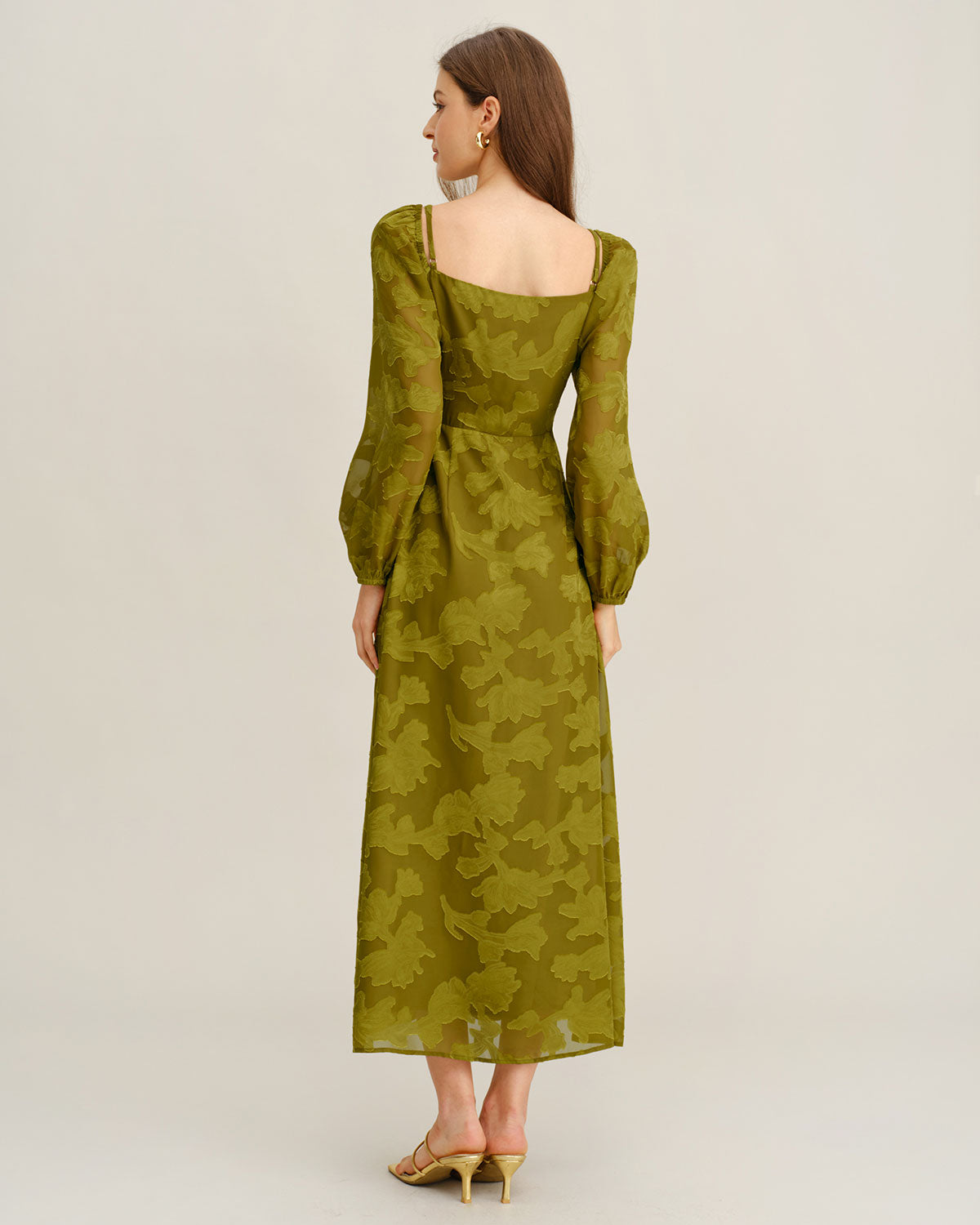 Women's Woven Polyester Maxi Dress Dresses - RIHOAS