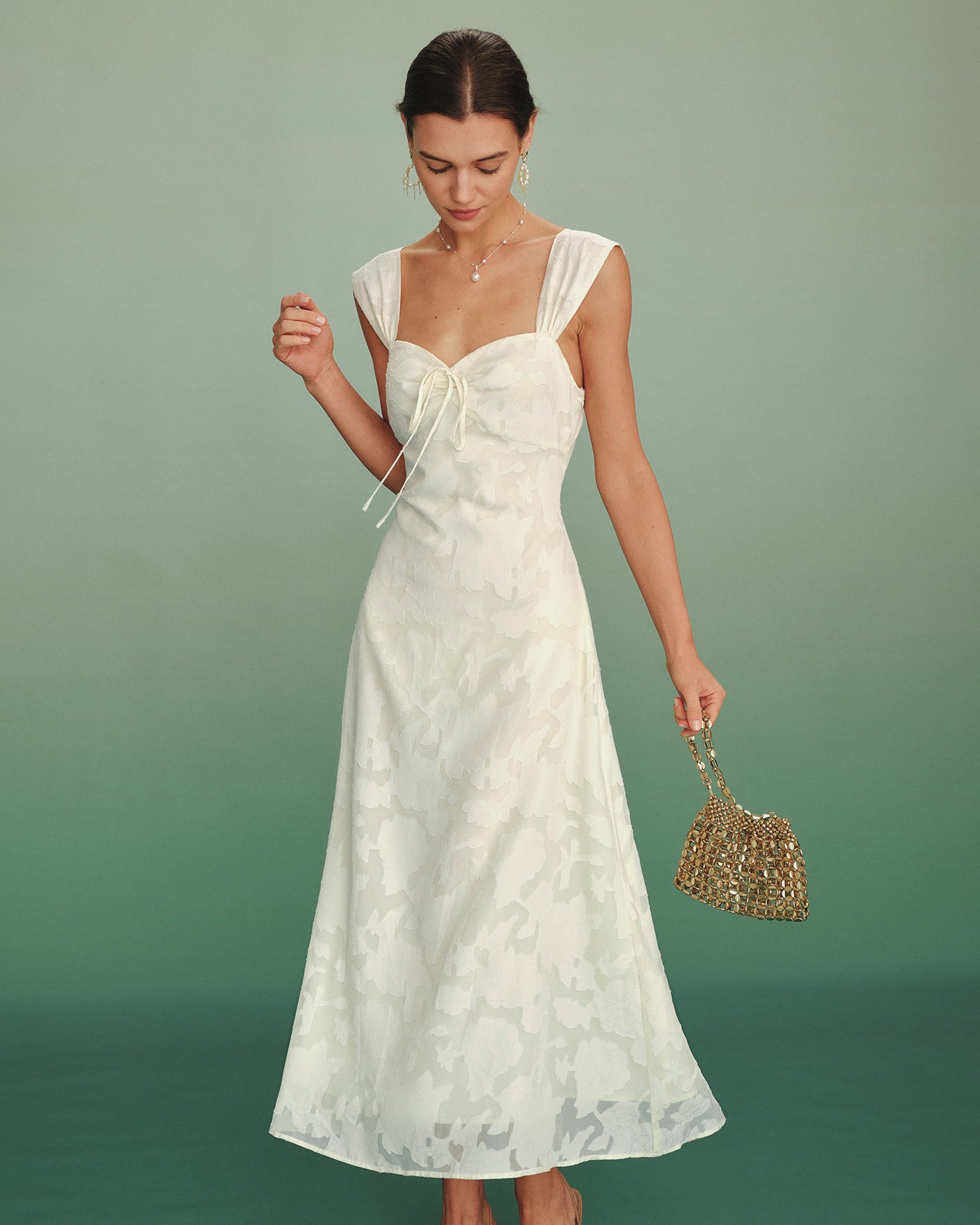 Women's Woven Polyester Maxi Dress Dresses - RIHOAS
