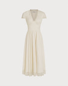 Women's Woven Polyester  Maxi Dress Dresses - RIHOAS