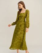Women's Woven Polyester Maxi Dress Dresses - RIHOAS