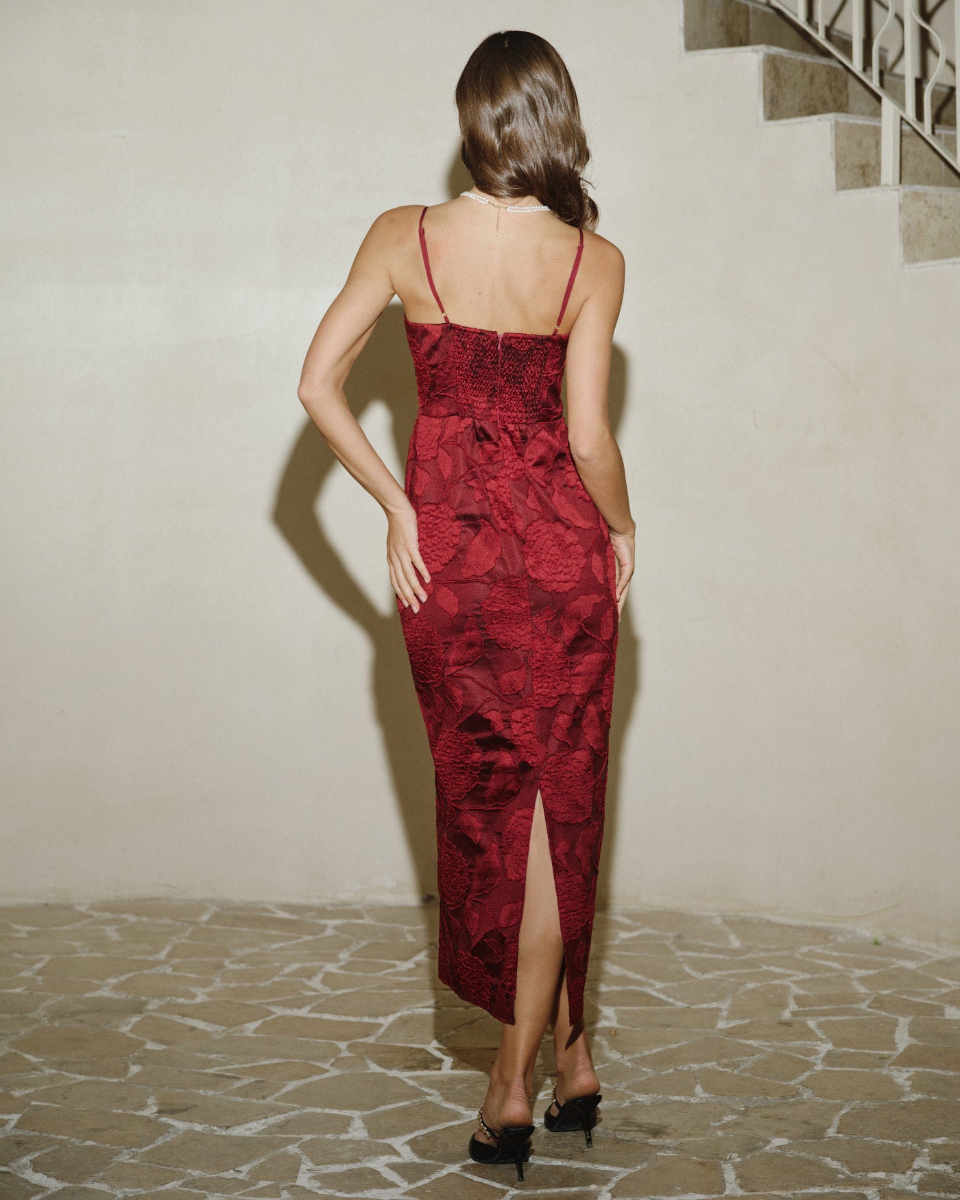 Women's Woven Polyester Maxi Dress Dresses - RIHOAS