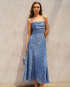 Women's Woven Polyester Maxi Dress Dresses - RIHOAS