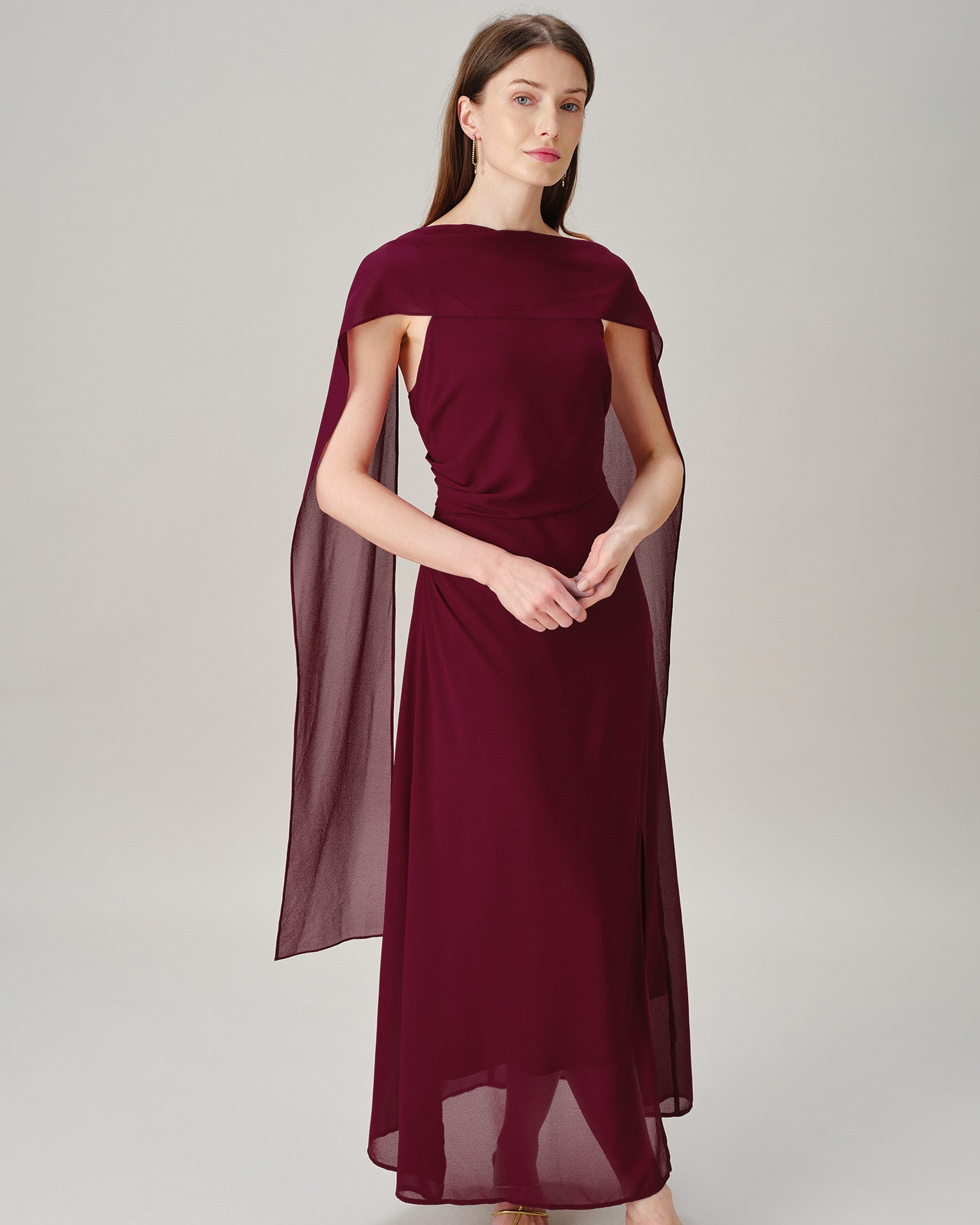 Women's Woven Polyester Maxi Dress Dresses - RIHOAS