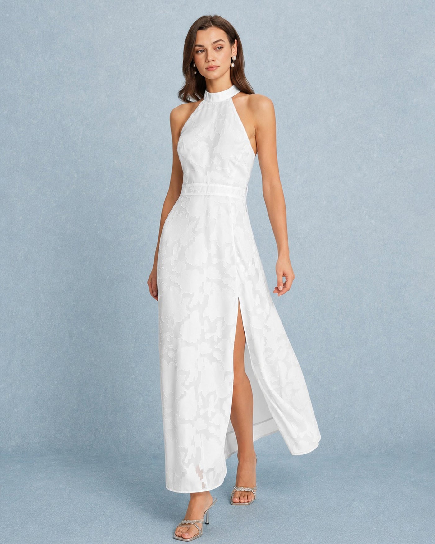 Women's Woven Polyester Maxi Dress Dresses - RIHOAS