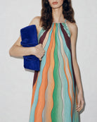 Women's Woven Polyester  Maxi Dress Dresses - RIHOAS